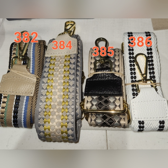 BUBBLES pattern crossbody straps 2 inches wide - Picture 2 of 2